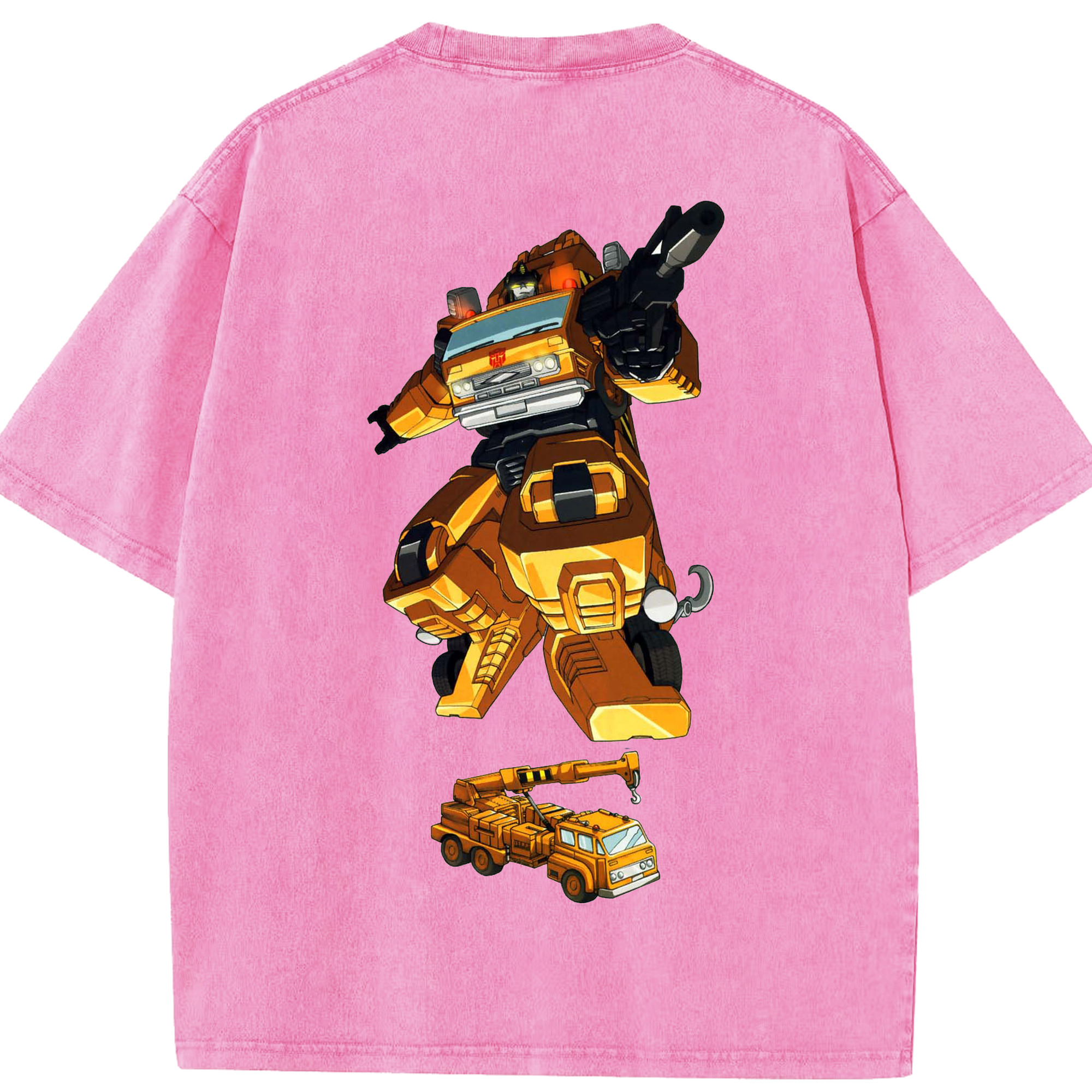 （画像用）  綿100% ヴィンテージ風 半袖Tシャツ（背面プリント）